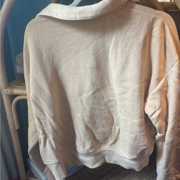 Z Supply Collared Women’s Pullover with Snap Detail Sleeves - Picture 5 of 5